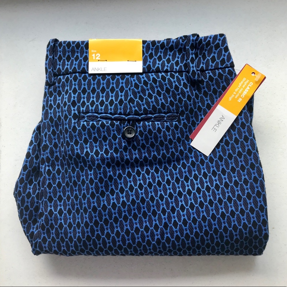 Merona patterned ankle trouser